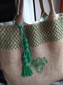 Borsa artigianale in juta