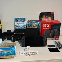 Nintendo Switch 2 completa con giochi e accessori