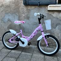 Bicicletta Bambina 14” Baby Bunny con Cestino