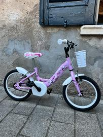 Bicicletta Bambina 14” Baby Bunny con Cestino