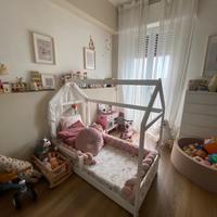Letto montessoriano a capanna