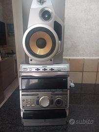  stereo a casette e cd sony