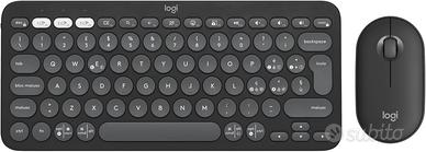 Logitech Pebble 2 Combo, kit tastiera mouse wifi