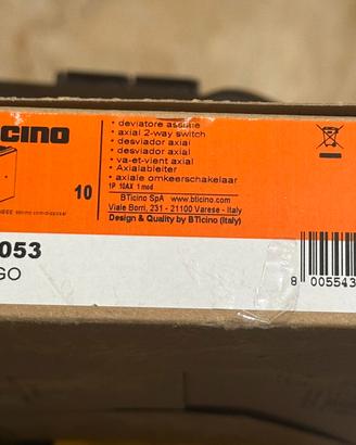 6x Deviatori assiali Bticino MatixGo