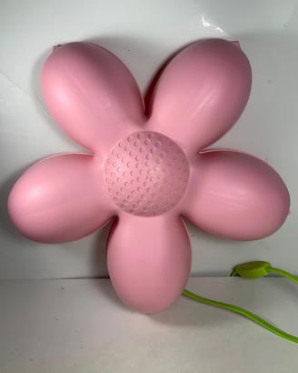Plafoniera a farfalla e applique fiore cameretta