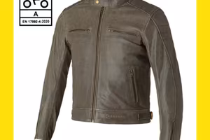 GIACCA MOTO PELLE CARBURO TWISTER UOMO
