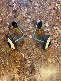 Set Rotelle per Bici Btwin 16 con manopole