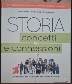 Libro "Storia concetti e connessioni" vol1 Pearson