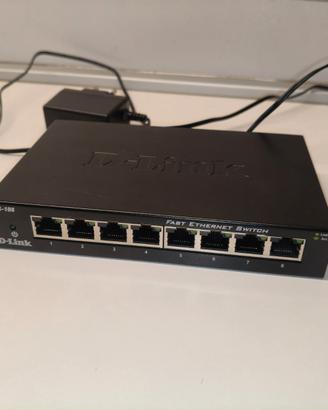 Switch D-Link modello DES-108