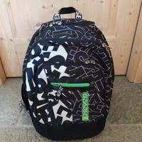 Zaino scolastico Seven nero-verde