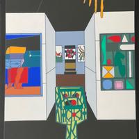 Ugo Nespolo serigrafia