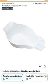 Ausilio bidet nuovo ancora imballato