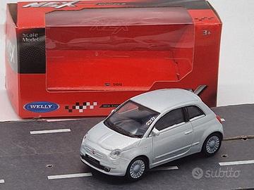 FIAT 500 2007 - Welly - Scala 1/43
