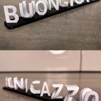 Scritta da scrivania