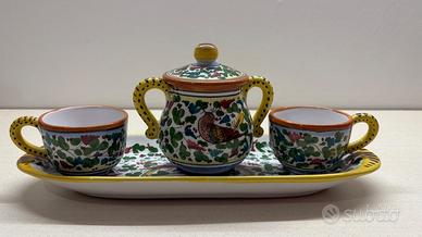 Set Caffè da 2 Deruta - Eugenio Ricciarelli