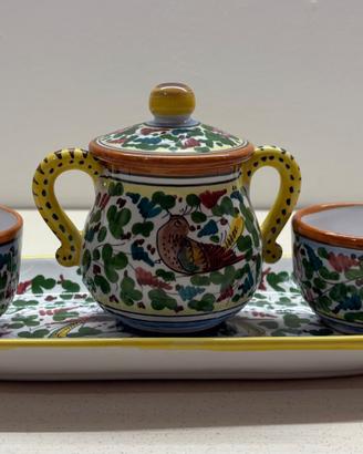 Set Caffè da 2 Deruta - Eugenio Ricciarelli
