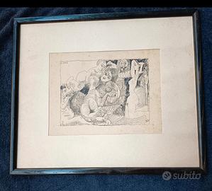 Pablo Picasso Litografia della celebre serie Suite