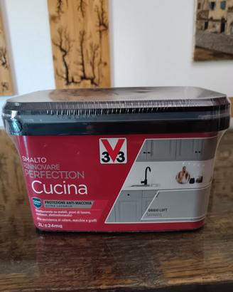 pittura per rinnovo mobili cucina