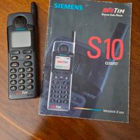 Cellulare Siemens s10 + manuale originale Vintage