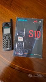 Cellulare Siemens s10 + manuale originale Vintage