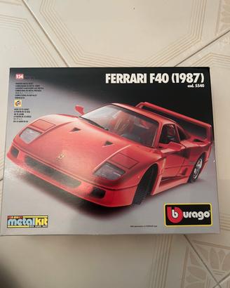 ferrari f40 1987 burago da montare