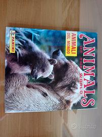 Album Animali  Del Mondo Panini 1990