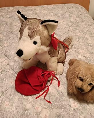 Peluches giocattolo di cane Husky