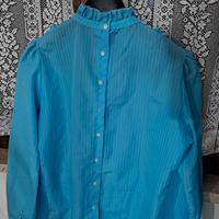 Camicetta/Camicia con abbottonatura posteriore 