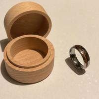 Anello da uomo in carburo di tungsteno