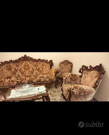 salotto stile barocco 