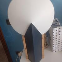 Lampada da tavolo anni '80 di design Samuel Parker