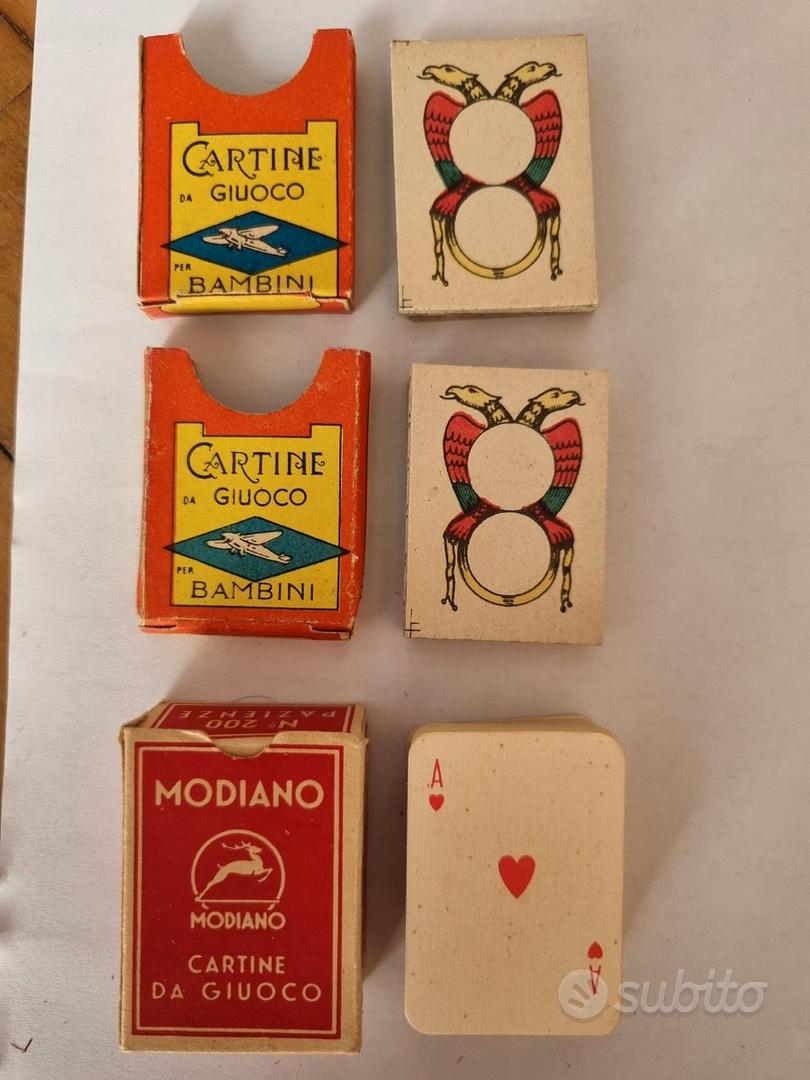 Carte da gioco e cartine per bambini - Collezionismo In vendita a Roma