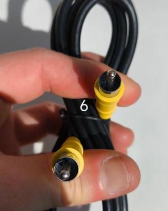Cavo Audio/Video Nero 2