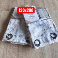 2 Tende Alvin Tessuto Filtrante 130x280 Fiorato