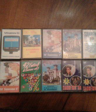 MUSICASSETTE STEREO 7 FESTIVAL SANREMO