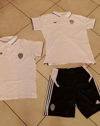 Calzoncini + 2 polo Cesena calcio
