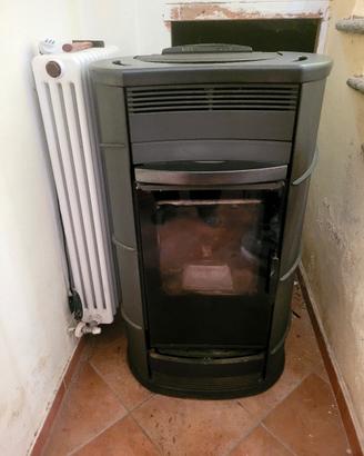 stufa a pellet ventilata Edilkamin da 13kw
