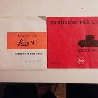 Istruzioni Leica M3 e M4_2 in italiano