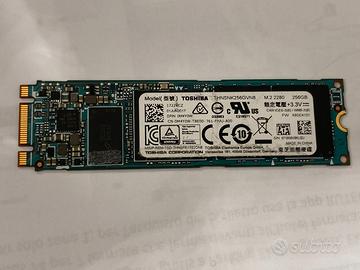 SSD Toshiba NVMe M2 256 GB