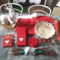 set tavola natale