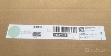 Fodera Ektorp 3 posti con chaise-longue Tallmyra