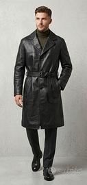 cappotto anni 70  in pelle 