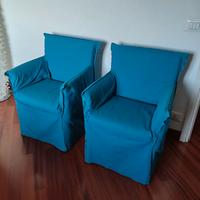 POLTRONA GHOST GERVASONI + COPRIPOLTRONA BIANCO