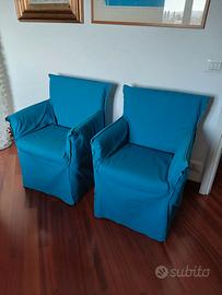 POLTRONA GHOST GERVASONI + COPRIPOLTRONA BIANCO