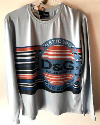 Maglia cotone uomo D&G originale Y2K