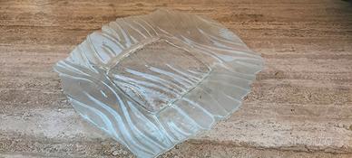 Piatti vetro sottile decorato