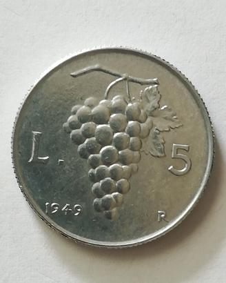 Moneta 5 Lire