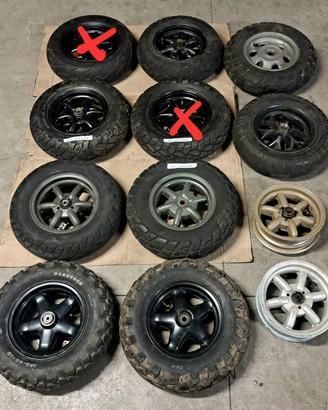 Cerchi mbk Booster/piaggio/gilera/malaguti/aprilia