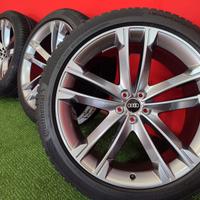 Cerchi Audi Q8 SQ8 ORIGINALI 2024 Gomme 285 40 22