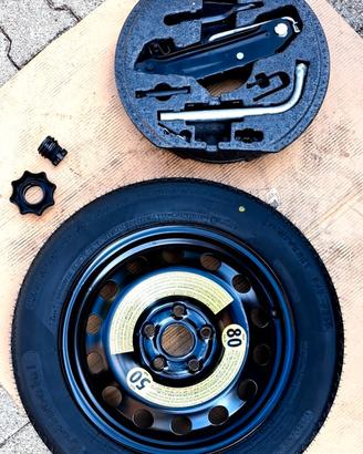 ruotino 125/70 r16 audi vw seat 